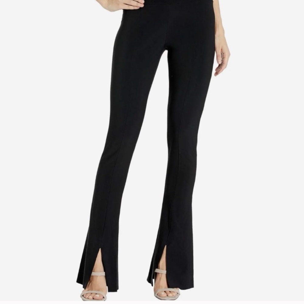 Cinq a Sept black bootcut split pant great for long legs